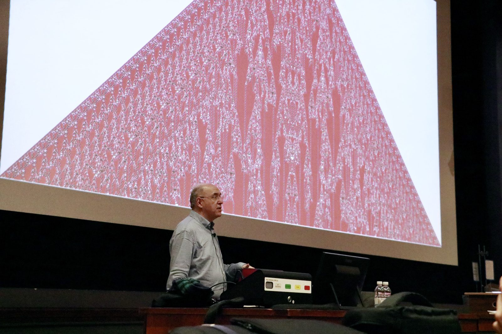 Stephen Wolfram presenting at the Society's 2025-26 Maxwell Talk